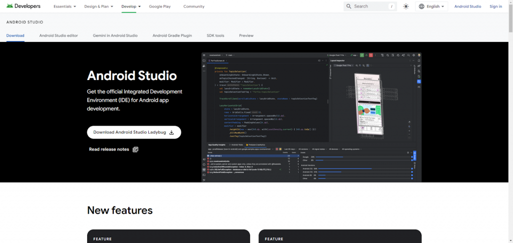 android studio official site