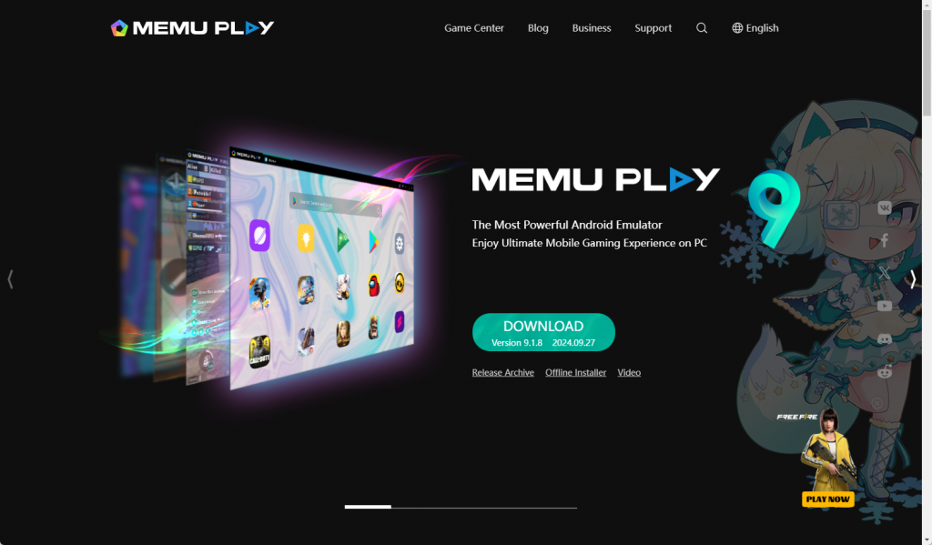 MEMU Play official site